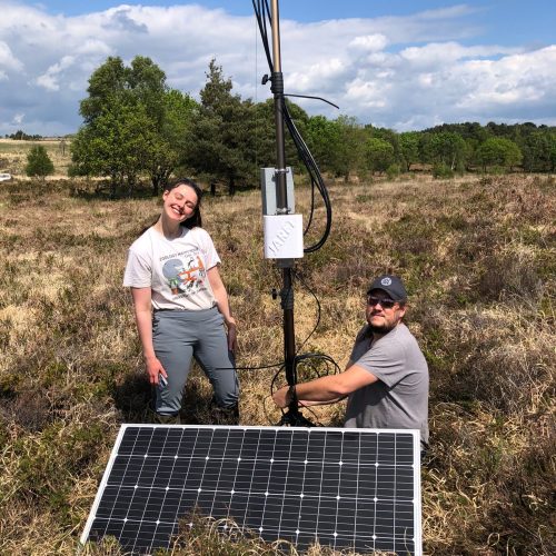 Feldarbeit University of Liverpool mit vhf:tracker-directional / Copyright: University of Liverpool